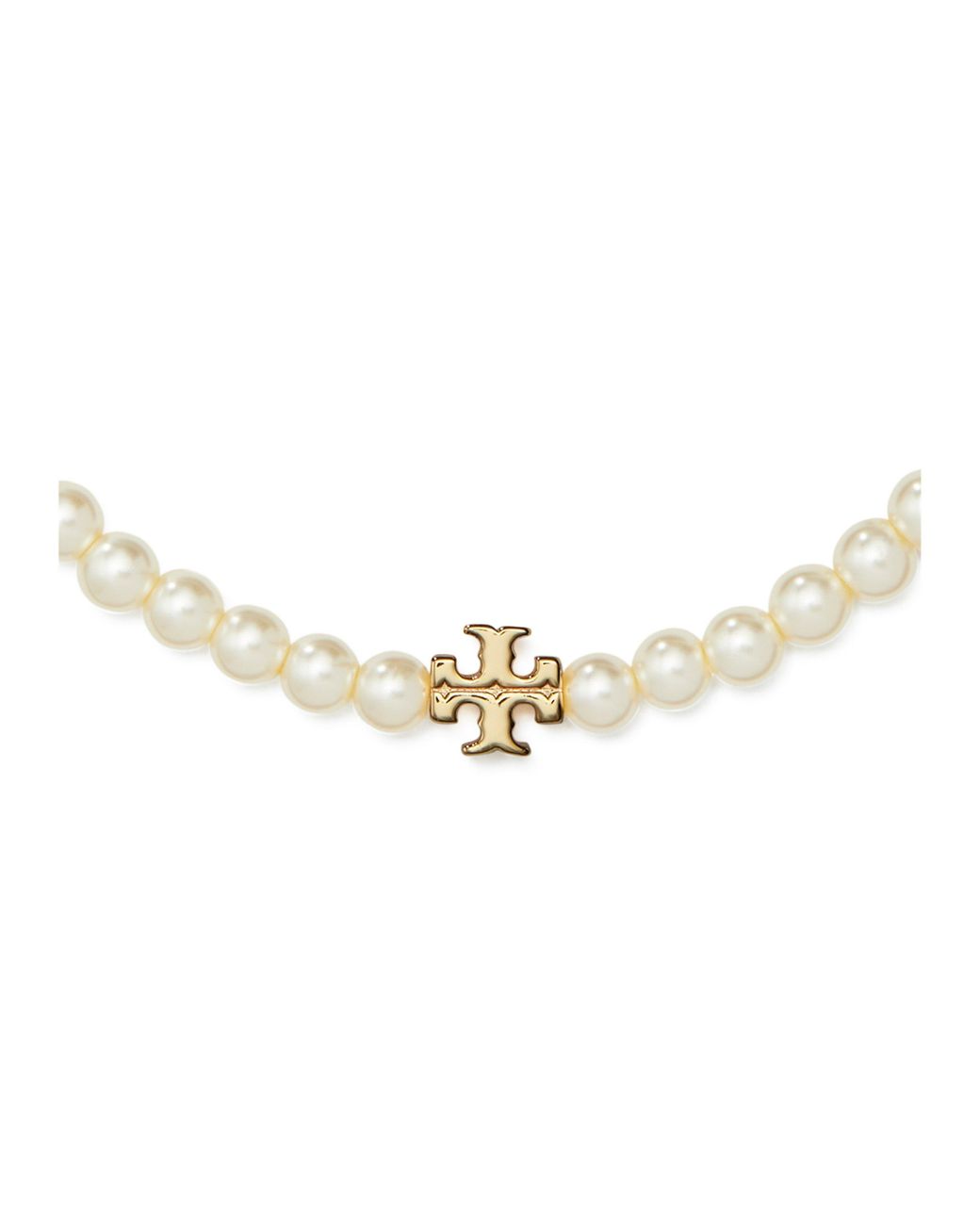 Tory Burch Metallic Kira Pearl Bracelet