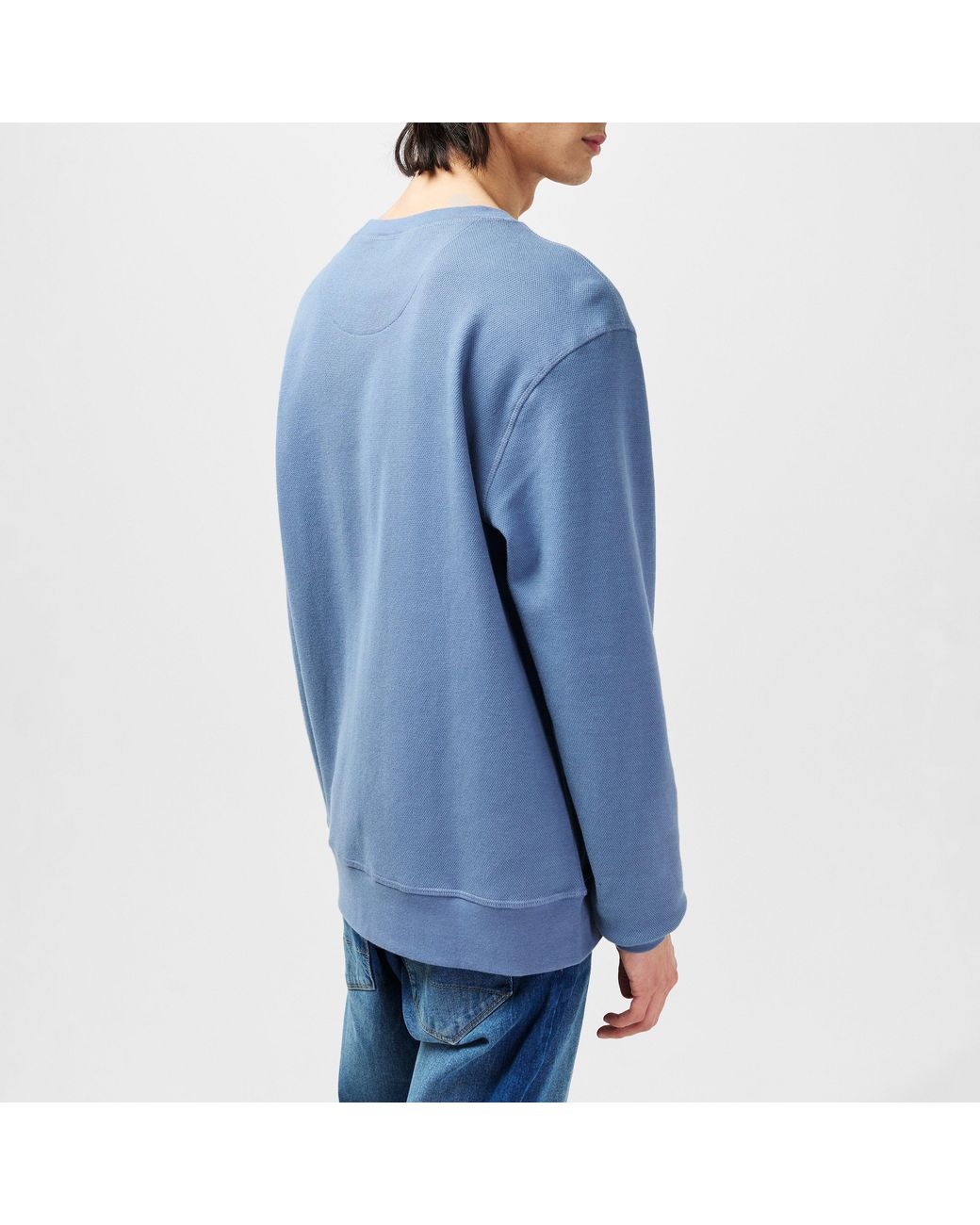 Firetrap Blue Long-Sleeve T-Shirt for men