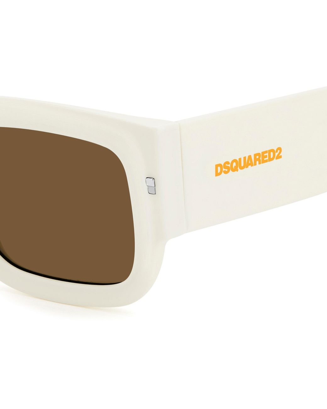 DSquared² White Round Sunglasses for men
