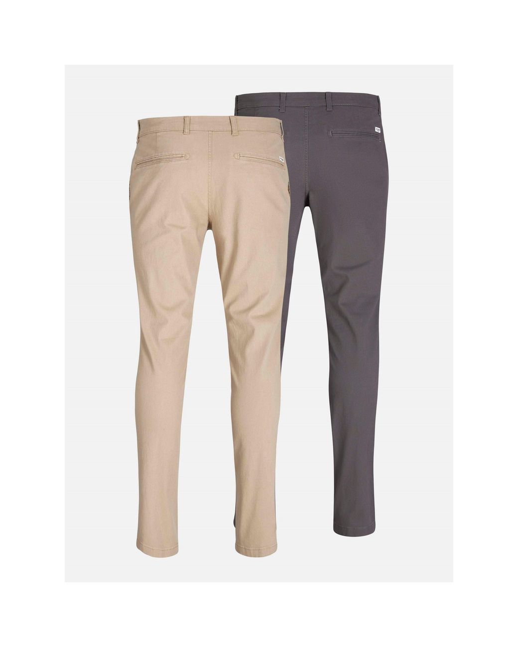 Jack & Jones Gray 2-Pack Marco Chino Trouser for men