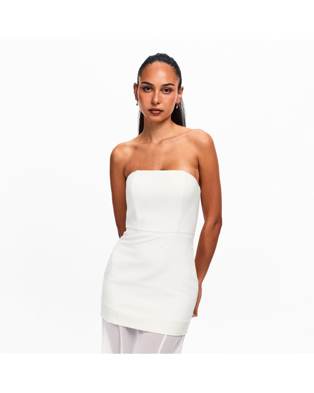 Jarlo White Maxi Dress