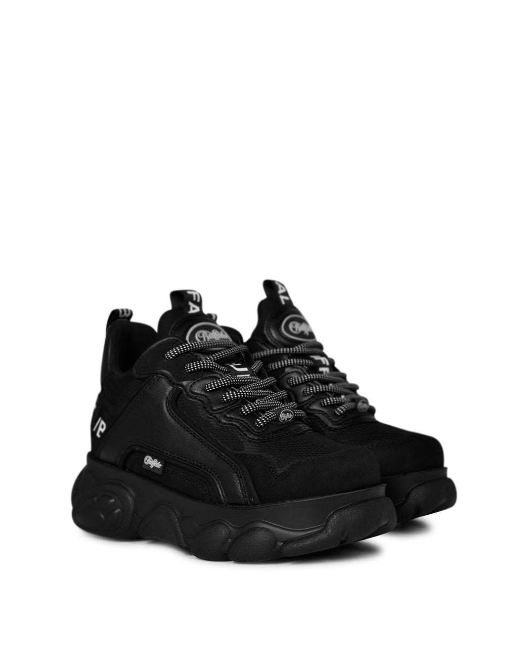 Buffalo Black Cld Chai Trainers