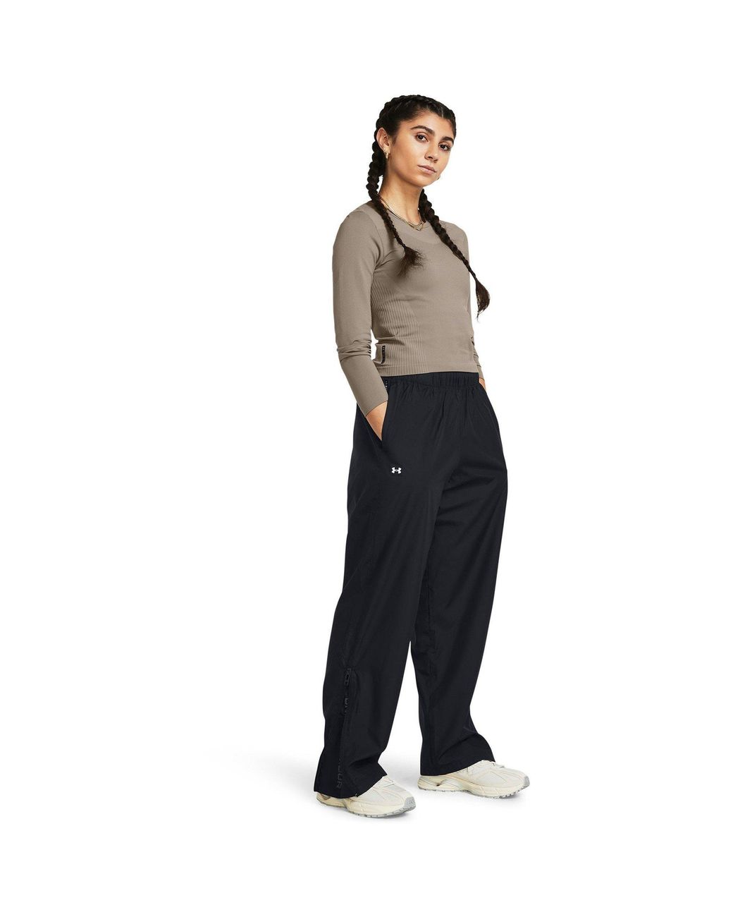 Under Armour Blue Rush Woven Tracksuit Bottoms