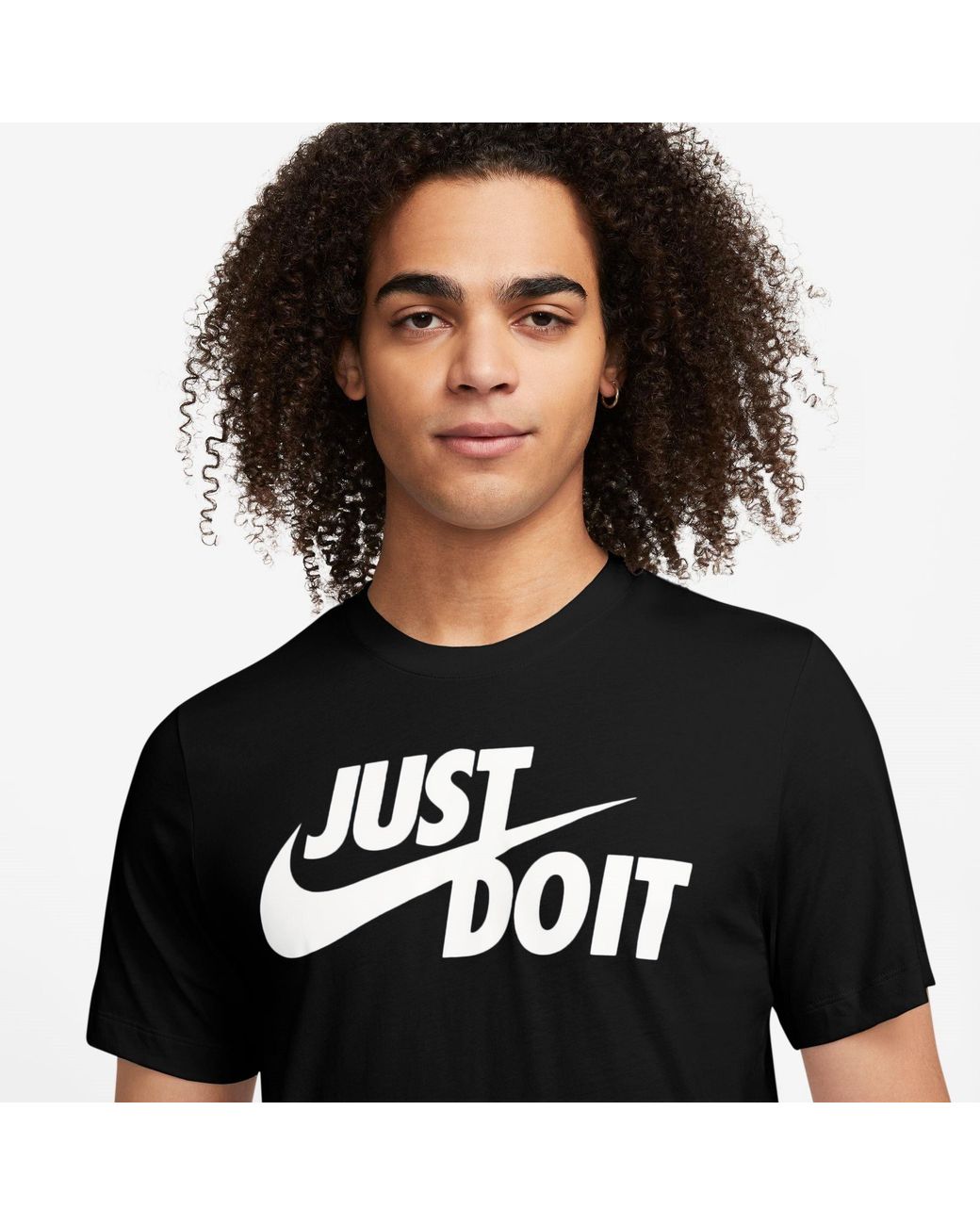 Nike Black Sportswear Club T-Shirt for men