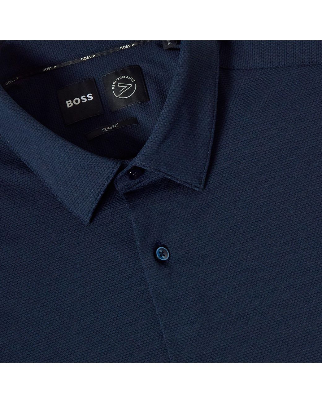 Boss Blue P Hank S Kent Long Sleeve Oxford Shirt for men