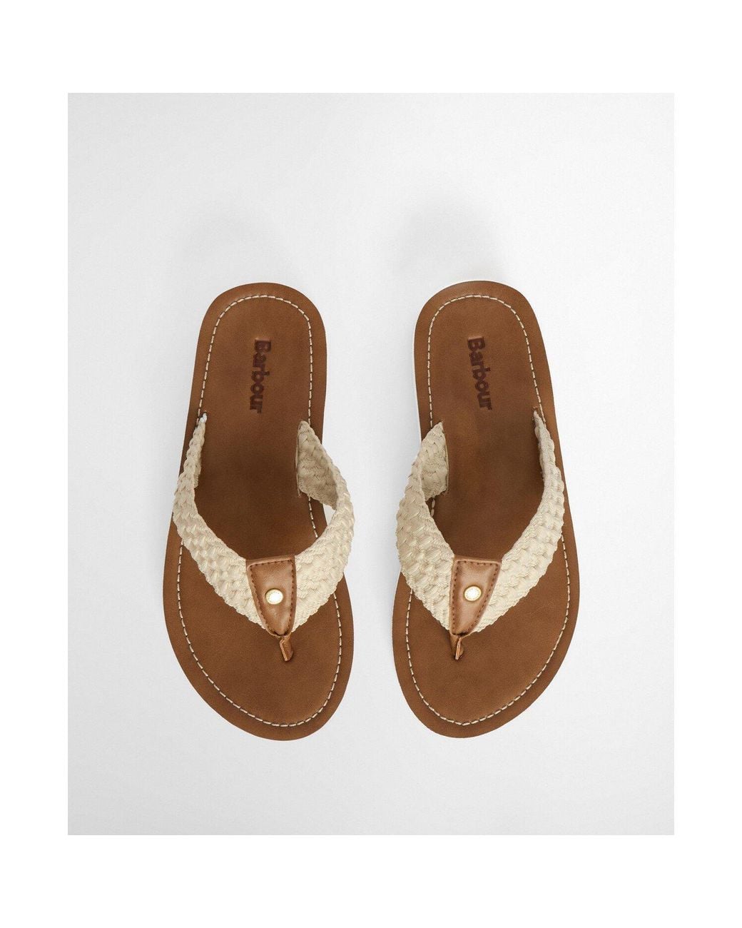Barbour Natural Kelburn Sandals