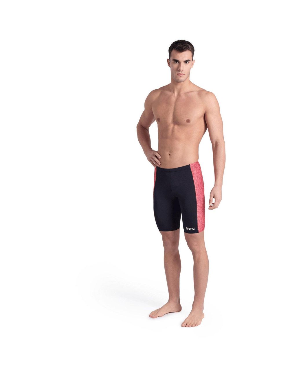Arena Multicolor Abstract Tiles Swim Jammer for men