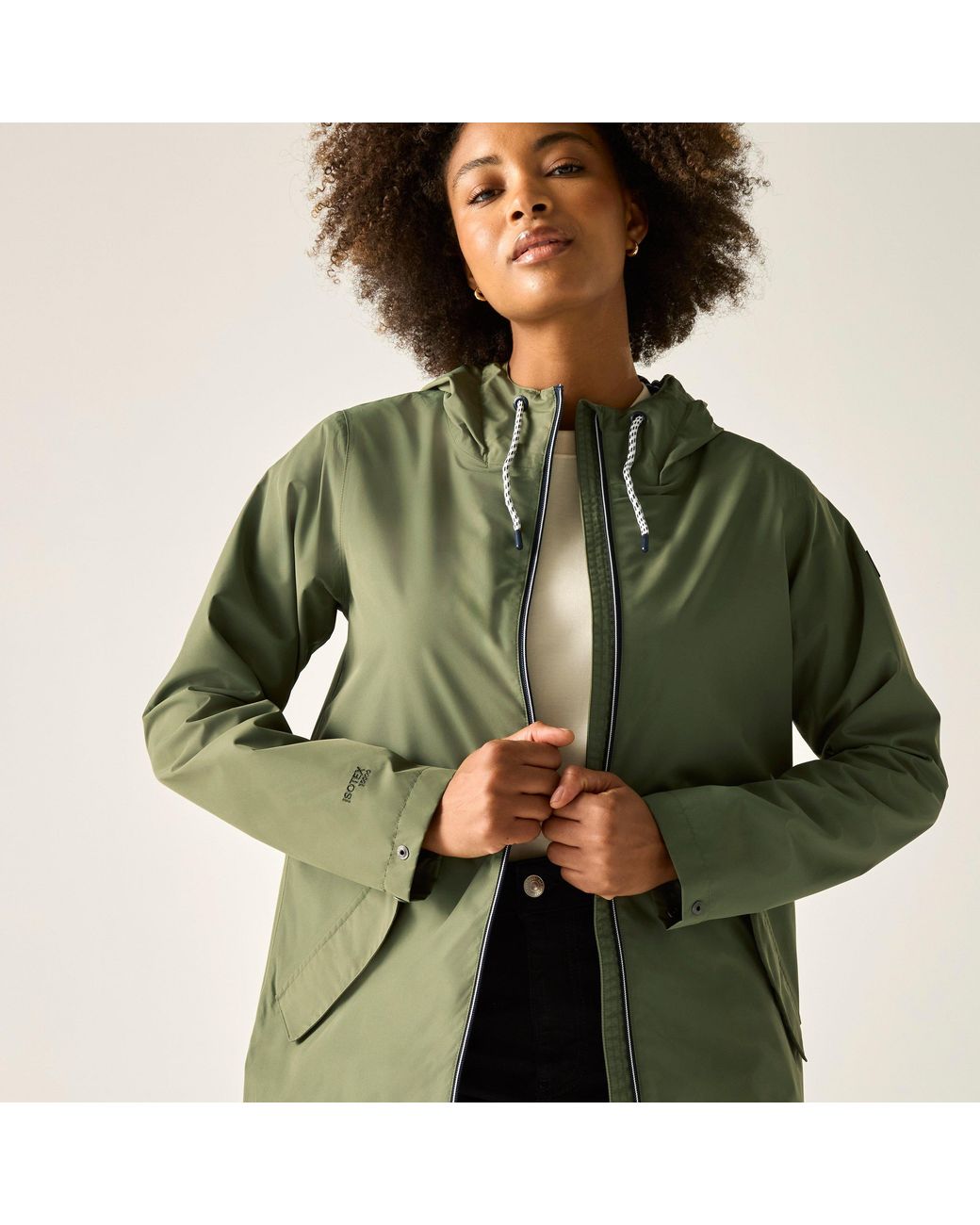 Regatta Green Bayletta Waterproof Jacket