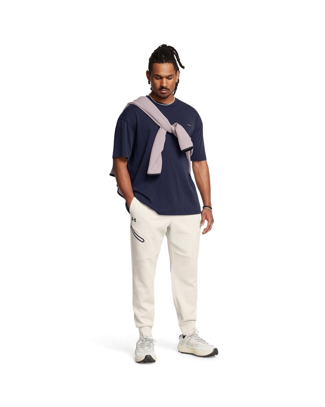 Under Armour Natural Unstoppable Closed Hem Fleece Joggers for men