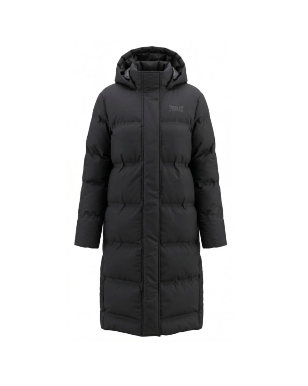 Everlast Black Long Bubble Puffer Jackets