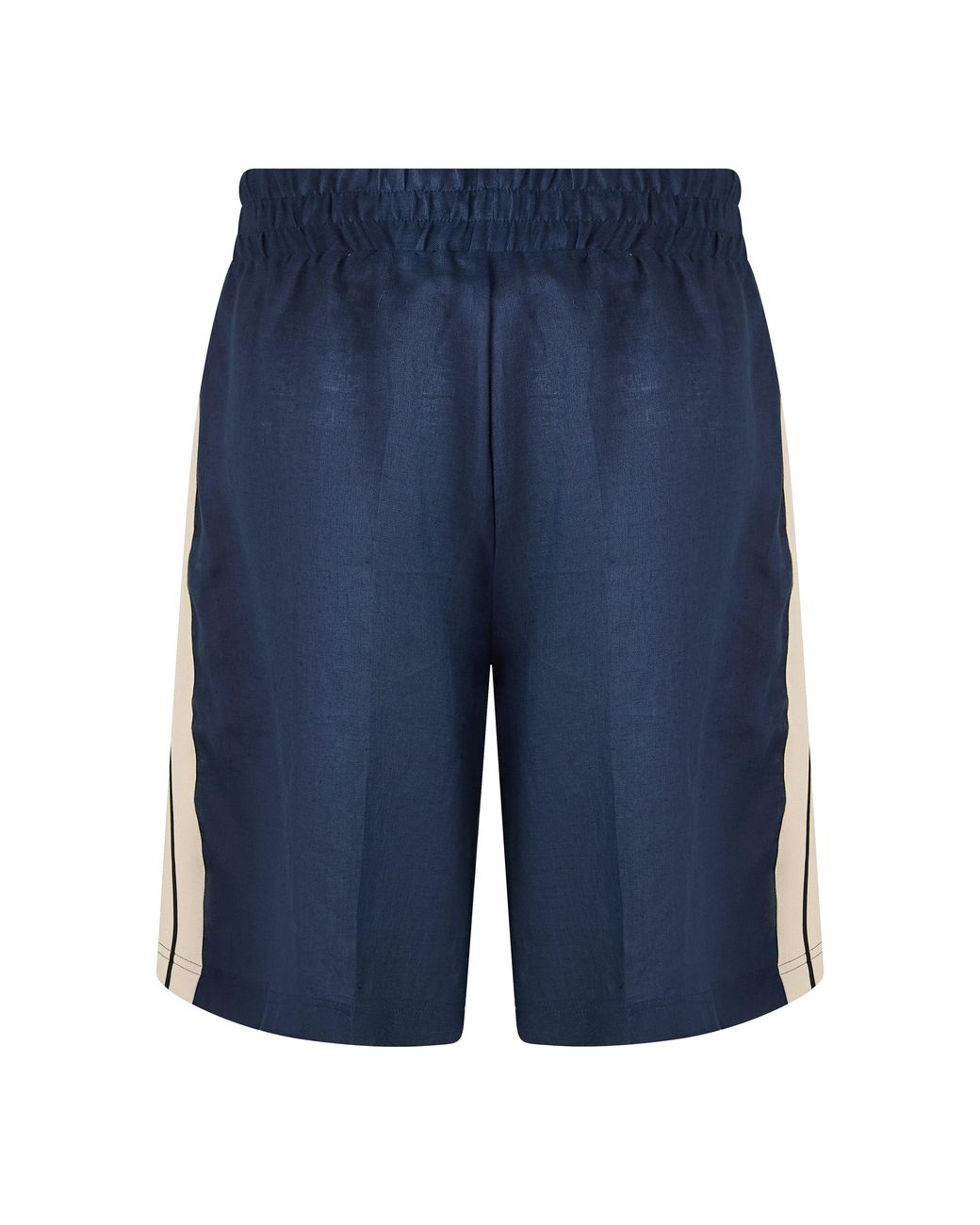 Palm Angels Blue Woven Tracksuit Shorts for men