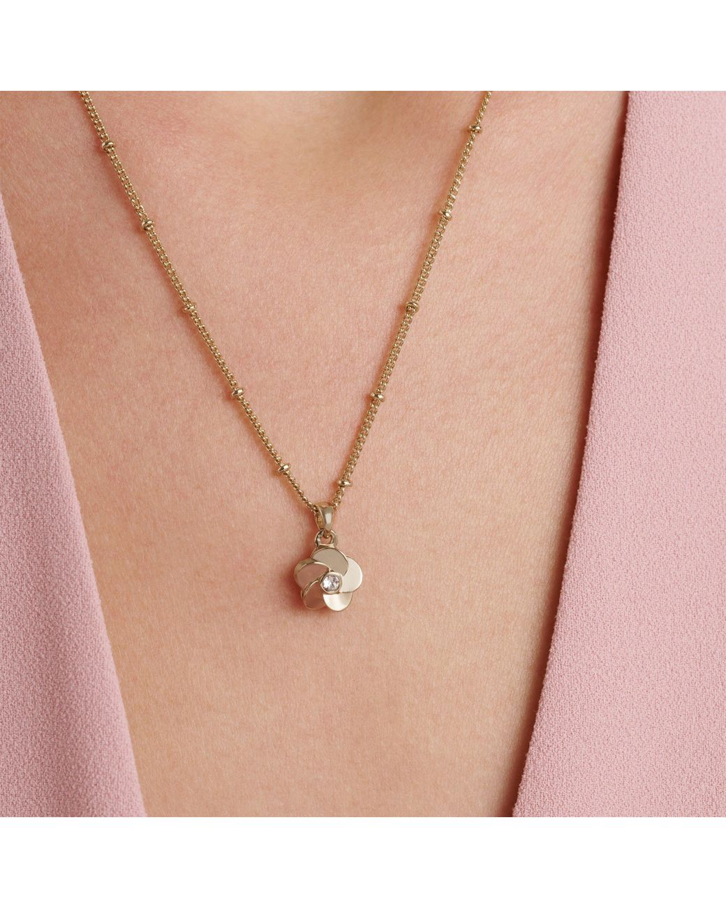 Ted Baker Metallic Parnela Pendant Necklace