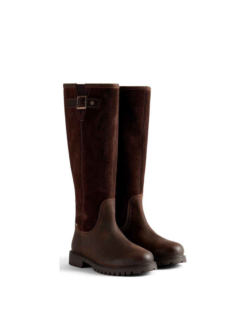 Hunter Brown Canna Tall Waterproof Knee High Boots
