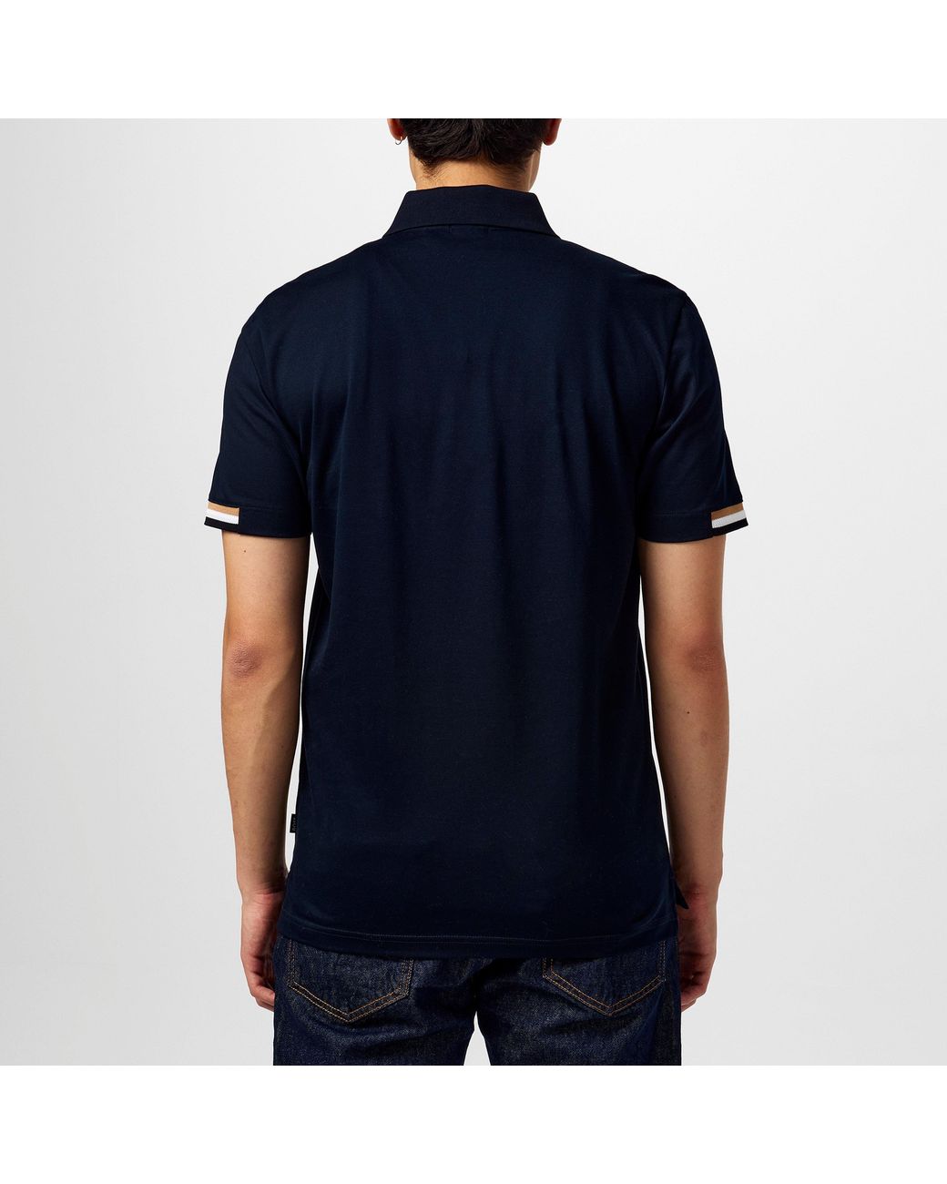 Boss Blue Hbb Parlay 147 Timeless Design Polo Shirt for men