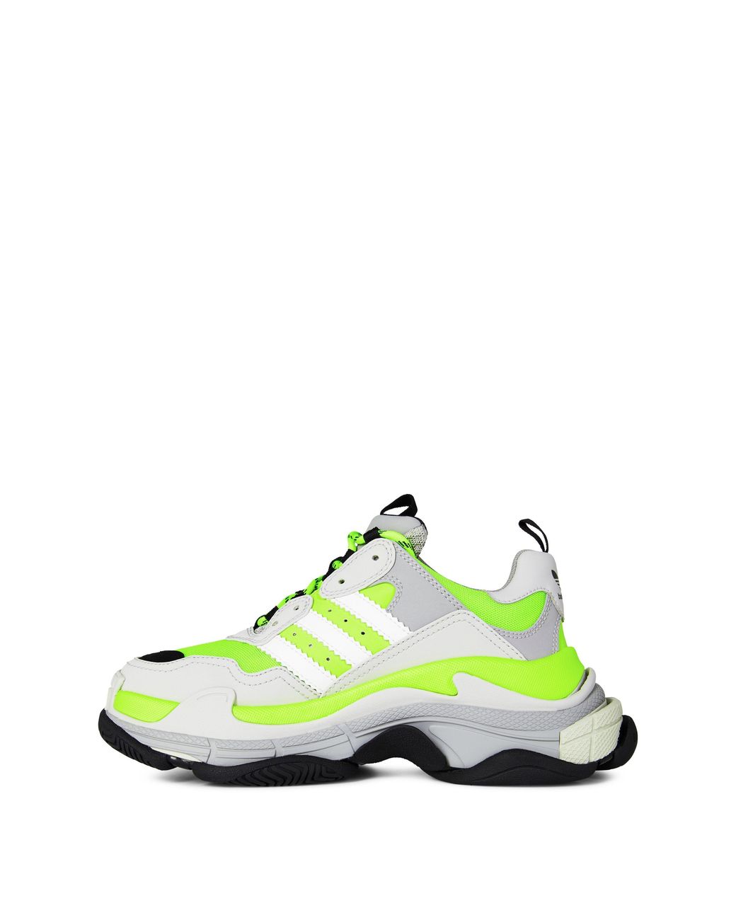 Balenciaga Green X Adidas Triple S Trainers for men