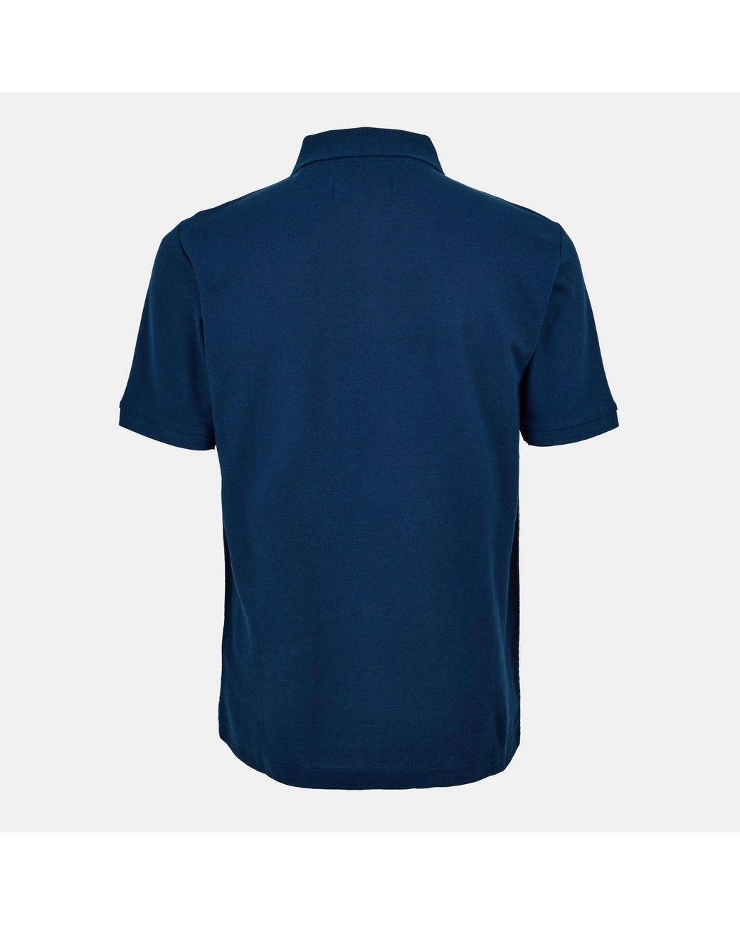 Original Penguin Blue Jacquard Short Sleeve Polo Shirt for men