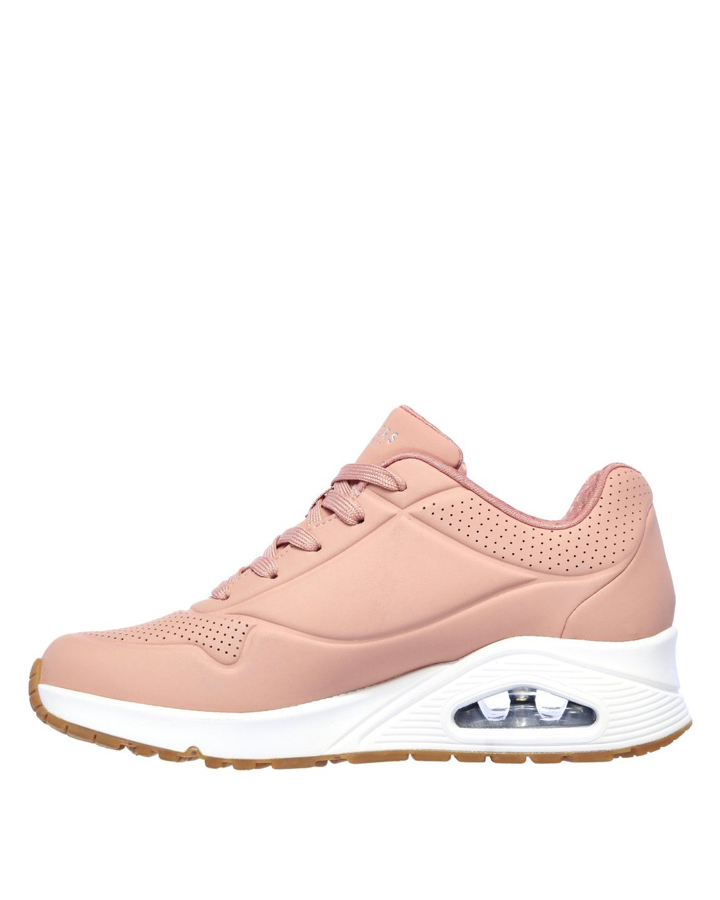 Skechers Pink Uno Stand On Air Trainers
