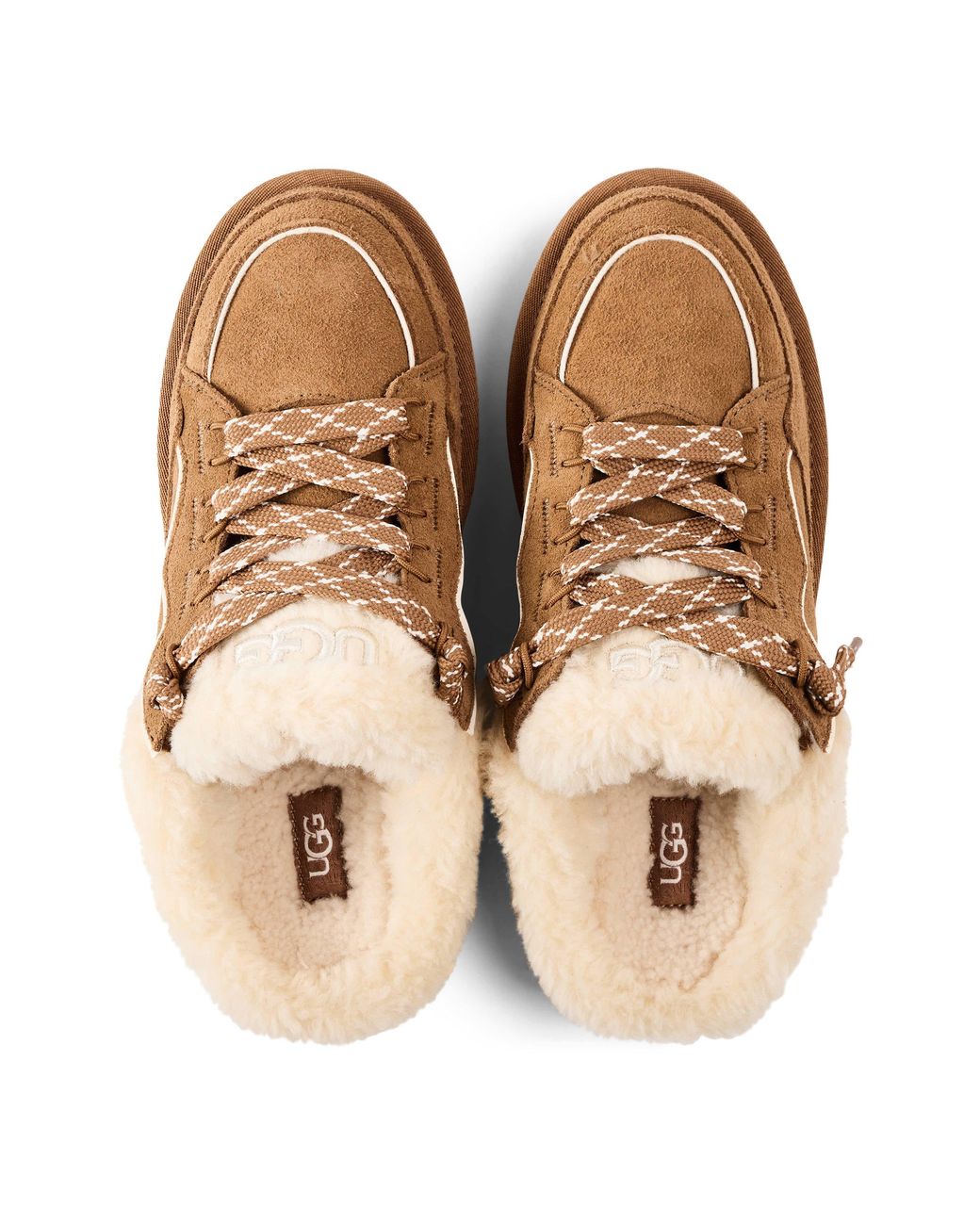 Ugg Brown Lowmel Suede Mule Slippers