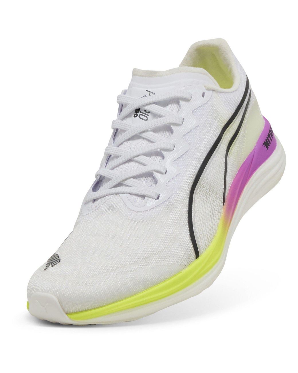 PUMA White Propio Nitro Everyday Neutral Road Running Shoes