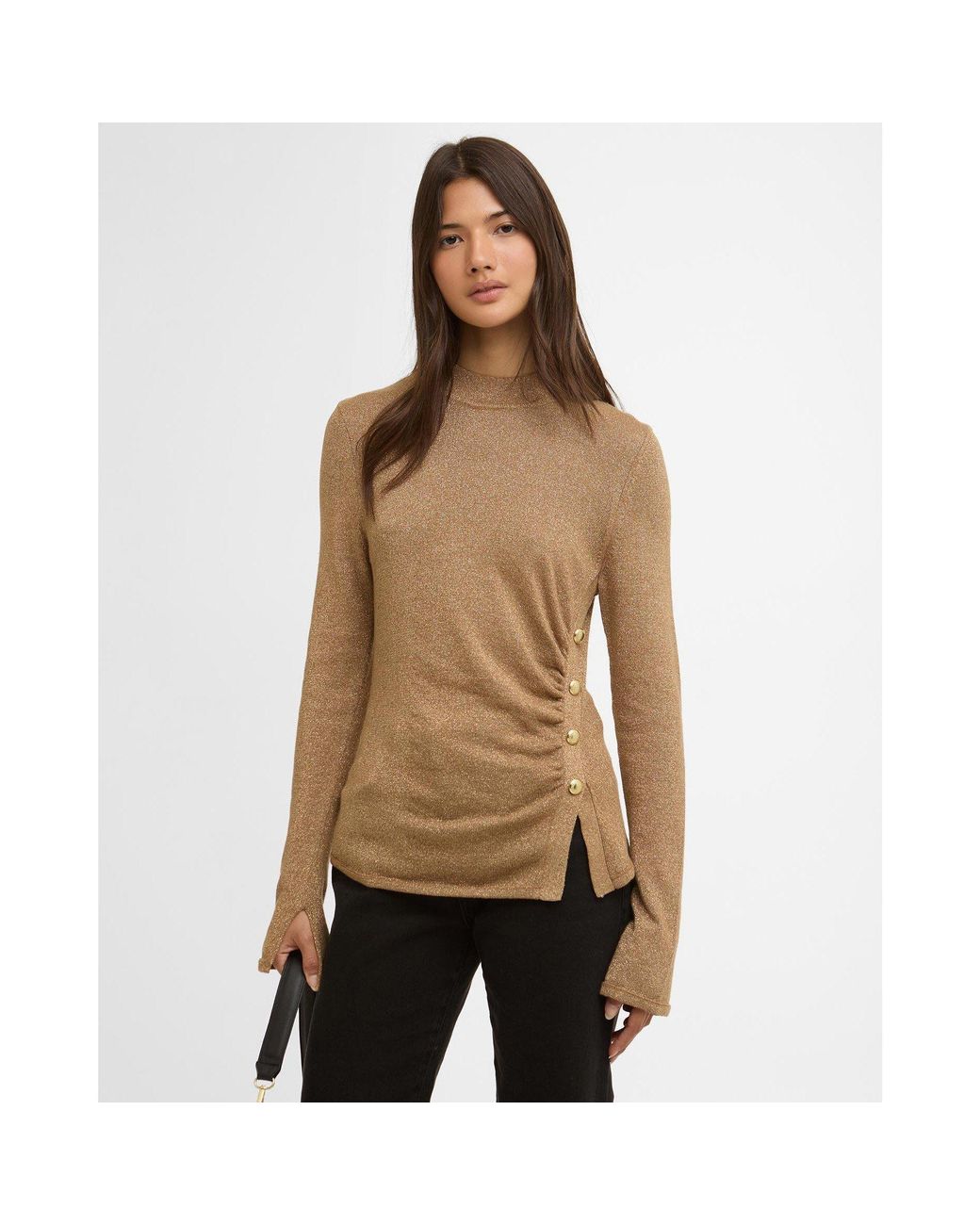 Barbour Brown Monique Jumper