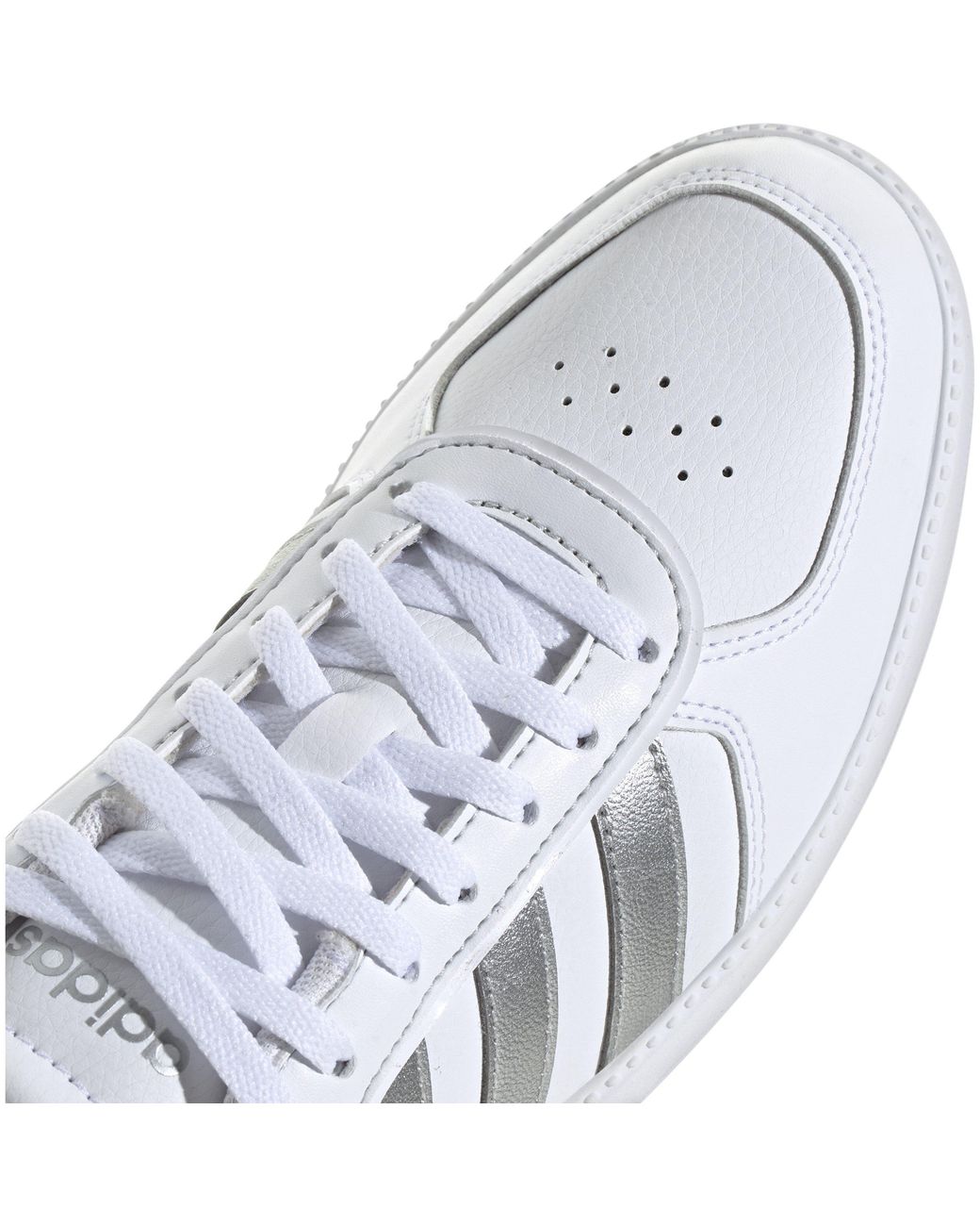 Adidas White Breaknet Sleek Trainers