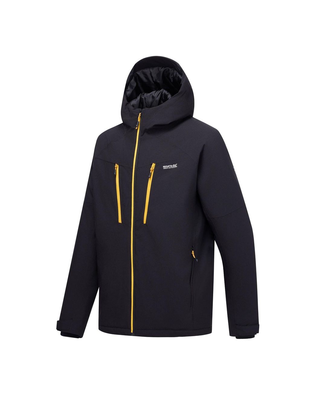 Regatta Black Highton Stretch Padded Waterproof Jacket for men