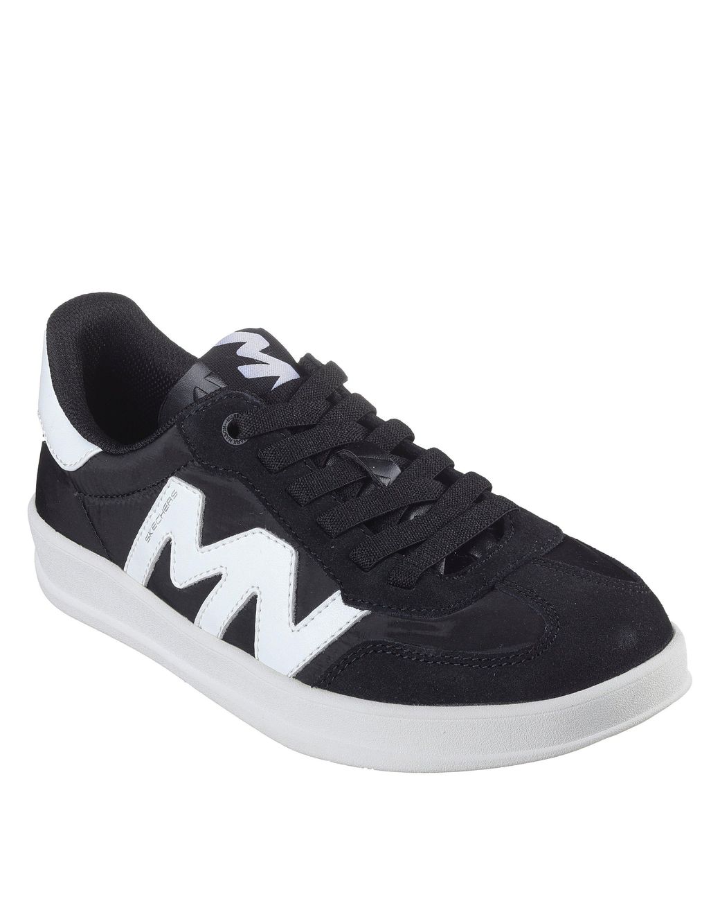 Skechers Black Newwavecup Classic Low-Top Trainers