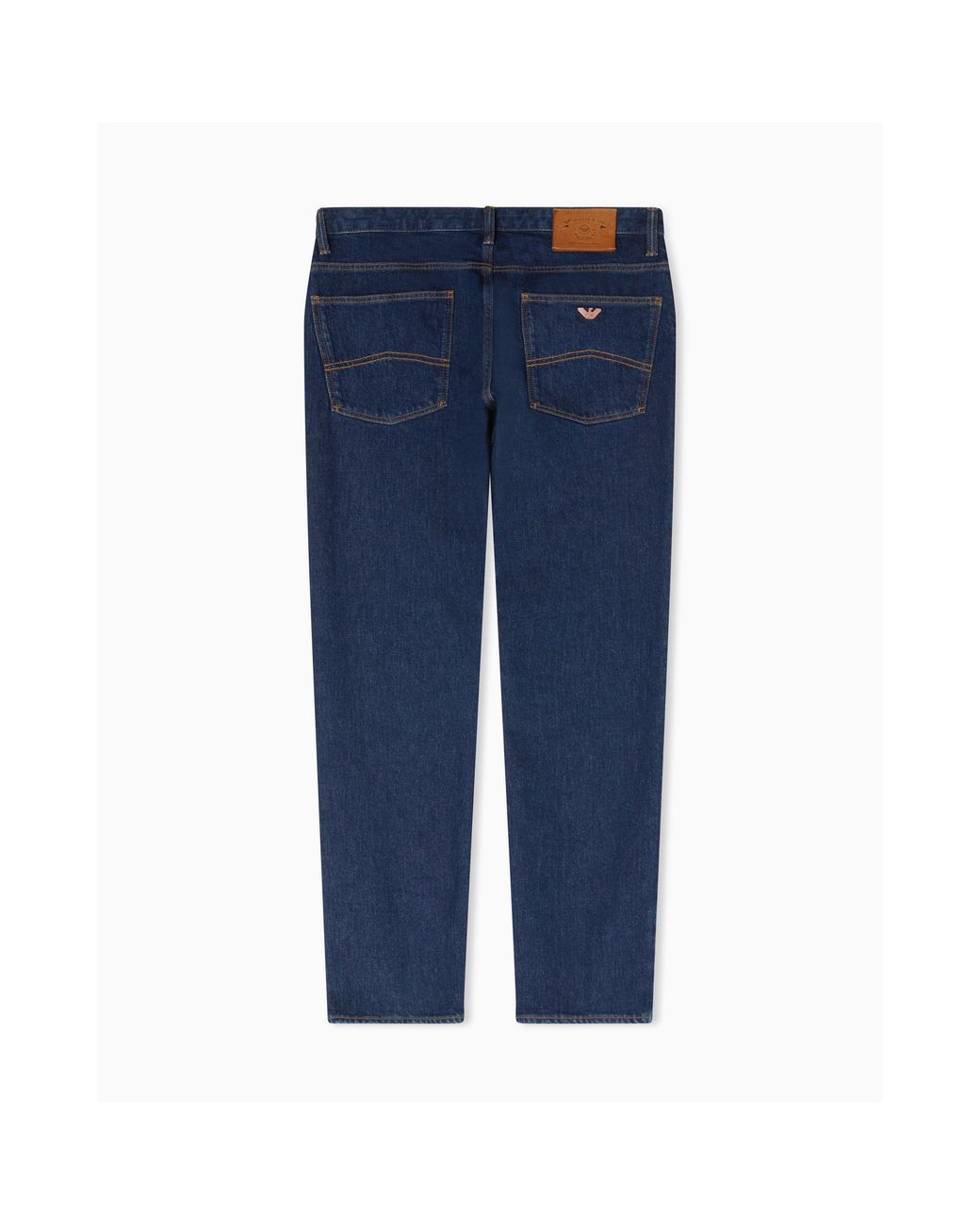 Emporio Armani Blue J06 Slim-Fit Trousers for men