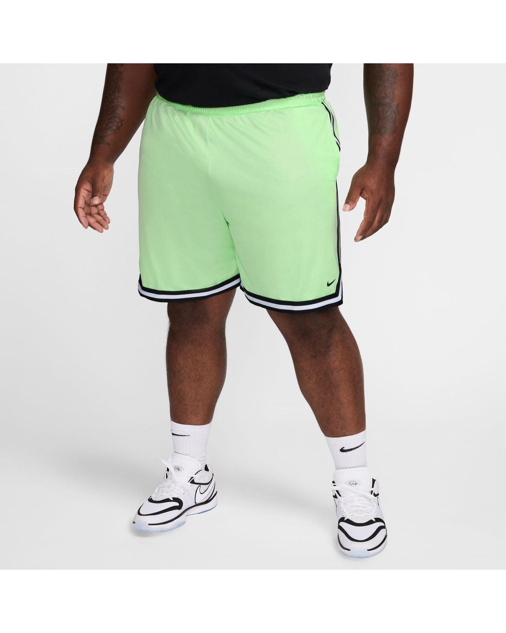 Nike Green Dna Dri-Fit 8 Basketball Shorts for men
