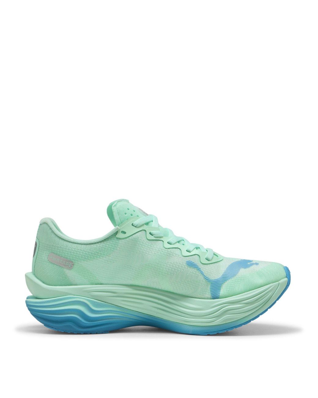 PUMA Green Deviate Nitro Elite 3 Road Running Shoes