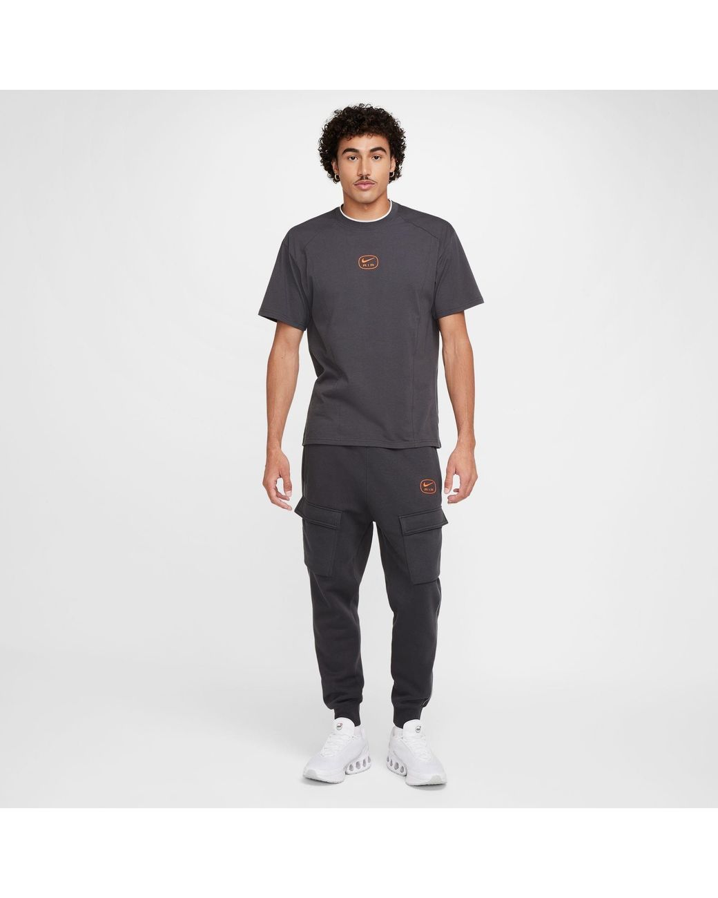Nike Black Swoosh Pants for men