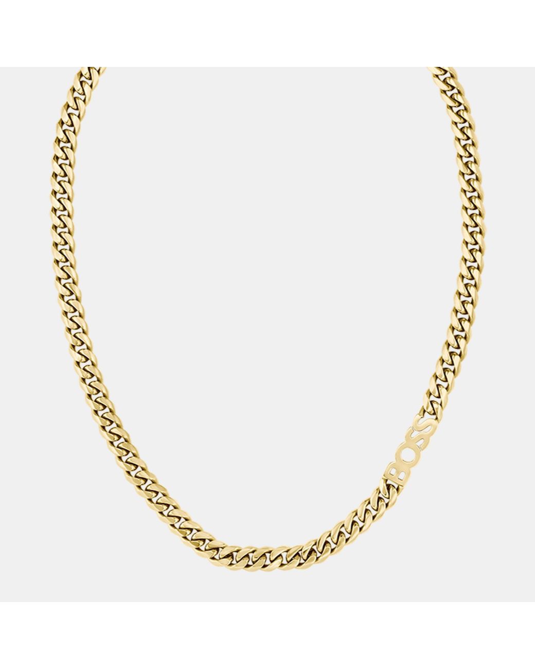 Boss Metallic Gents Kassy Chain Necklace for men