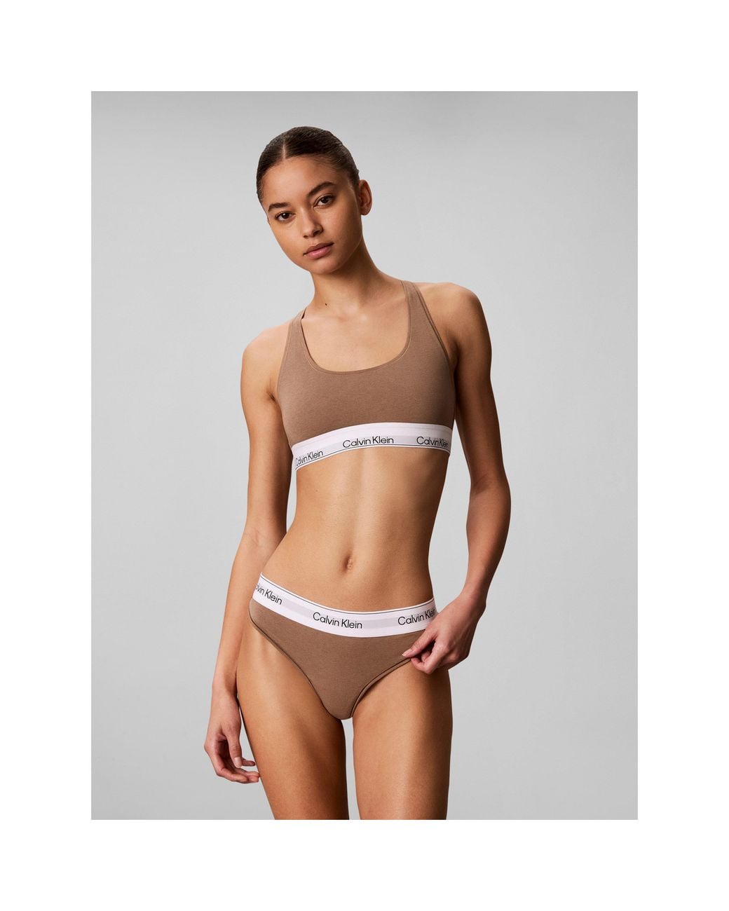 Calvin Klein Natural Modern Thong