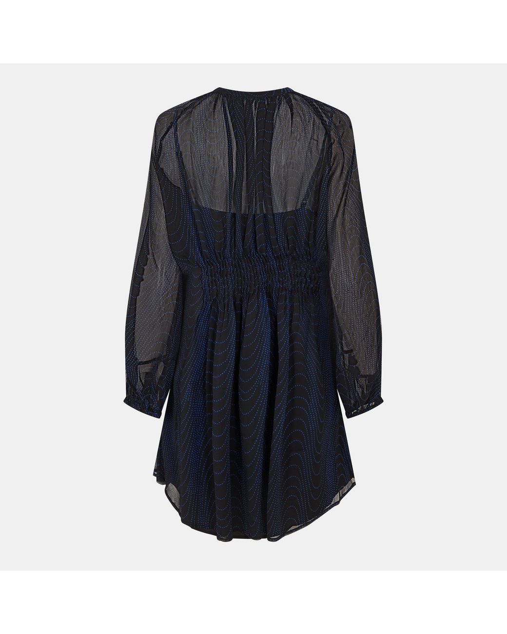 French Connection Blue Grace Artemis Smock Dress