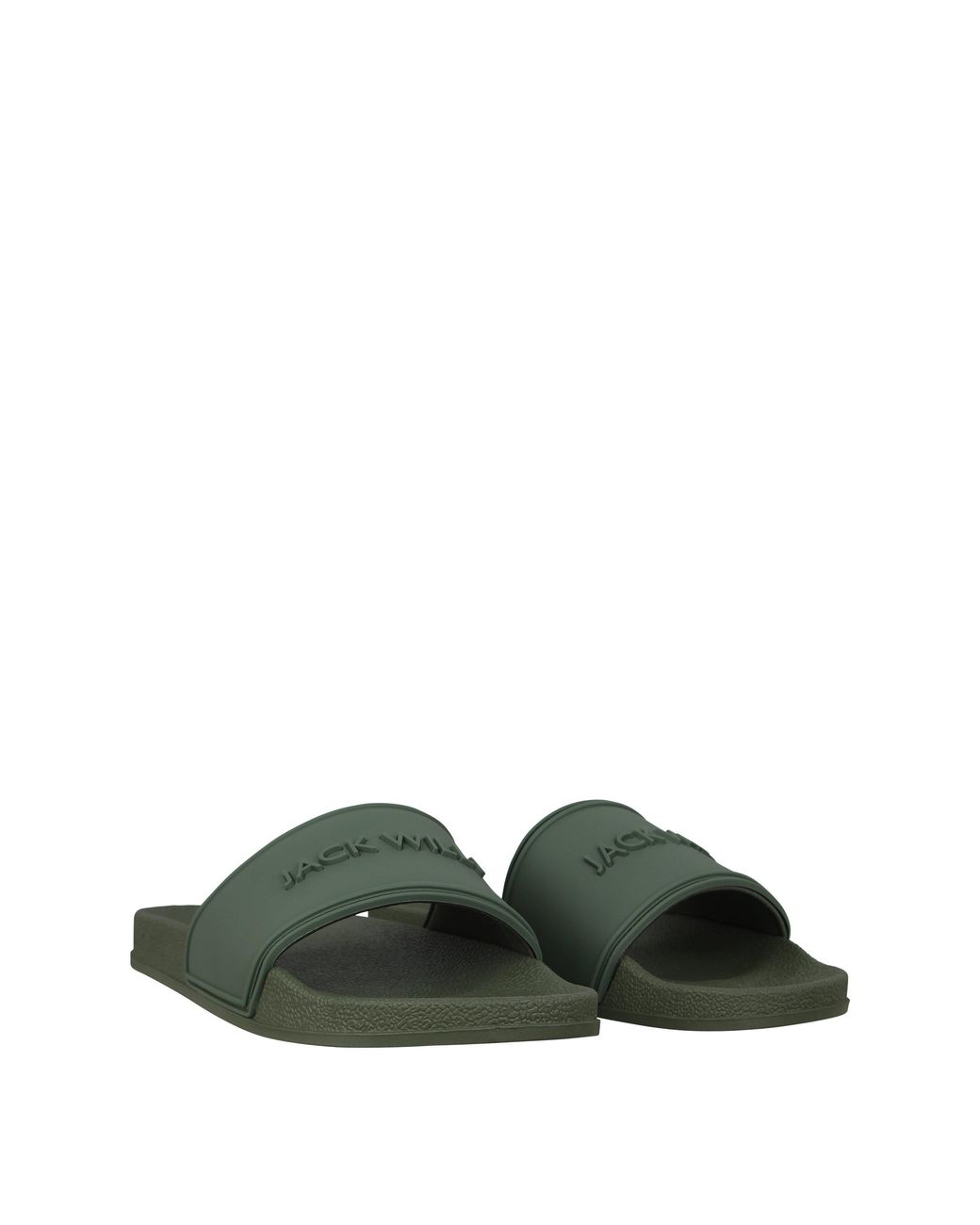Jack Wills Green Logo Sliders