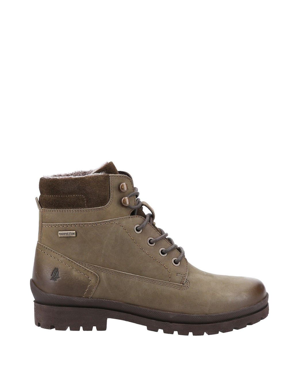 Hush Puppies Brown Annay Mid Boots
