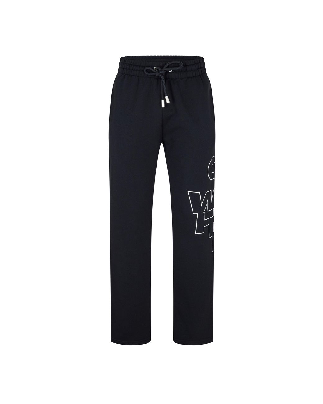 Off-White c/o Virgil Abloh Blue Closed Hem Fleece Joggers for men