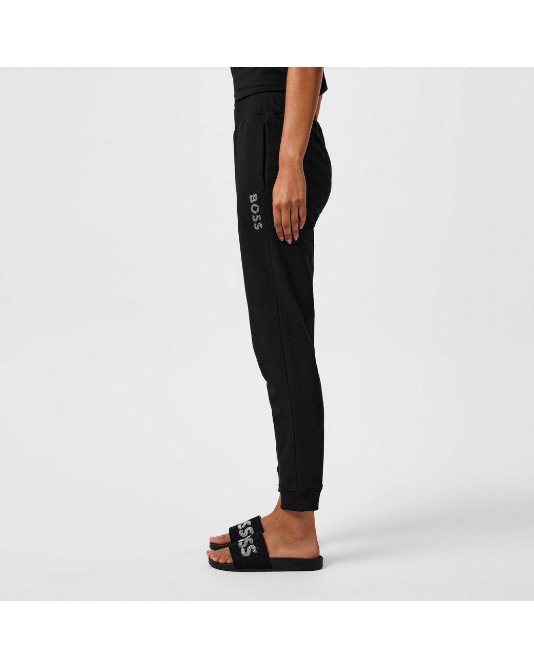 Boss Black Enjoy Fleece Jogging Bottoms