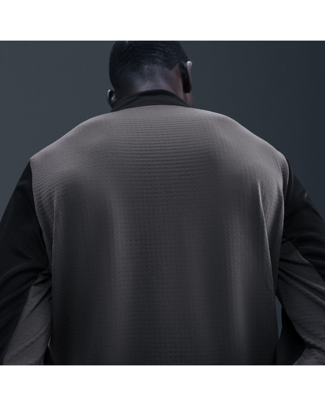 Nike Black Long Sleeve Performance Running Top for men
