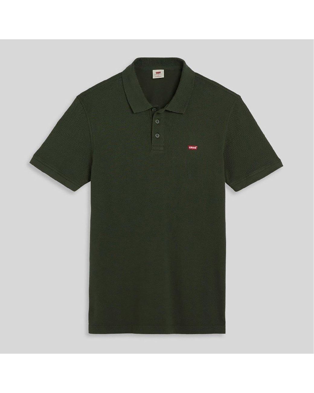 Levi's Green Hm Short Sleeve Polo Shirt for men