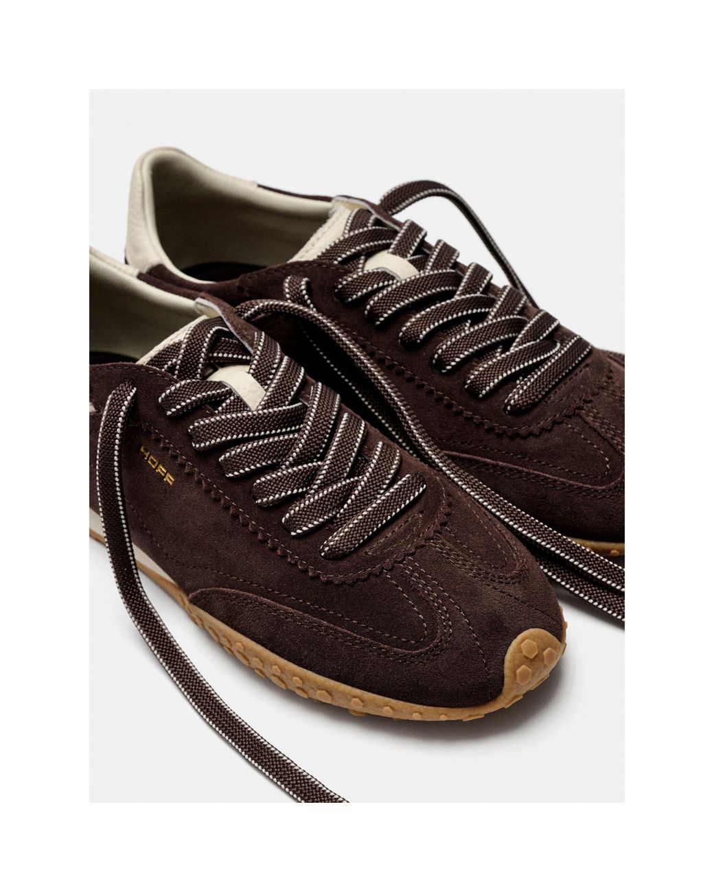 HOFF Brown Bridge Fl Low-Top Trainers