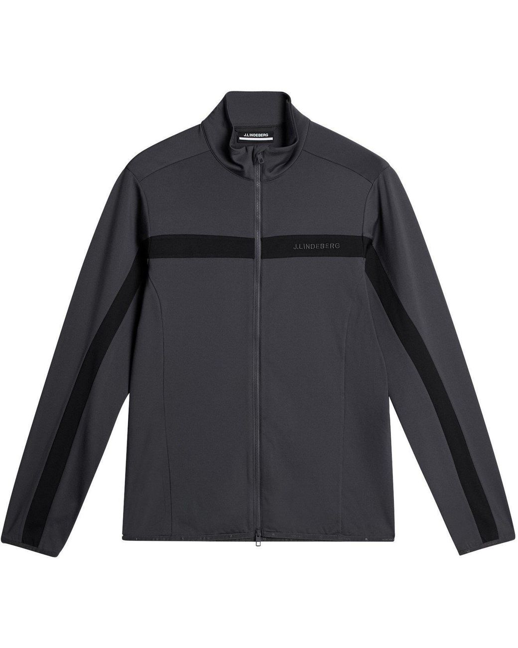 J.Lindeberg Gray Jarvis Mid Layer Pullover for men