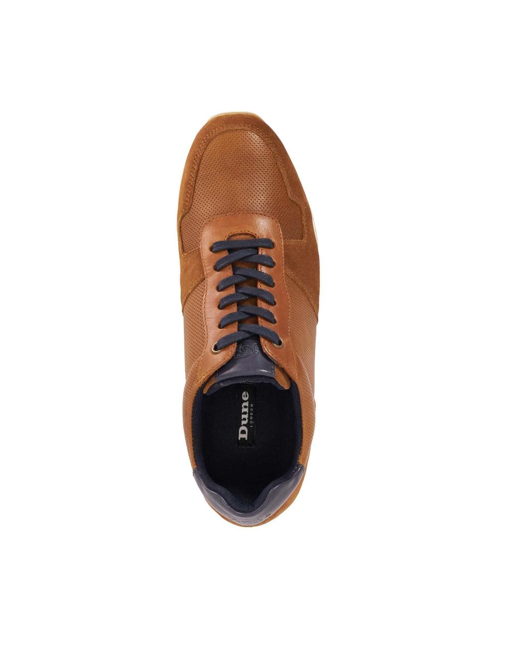 Dune Brown Low-Top Trainers for men
