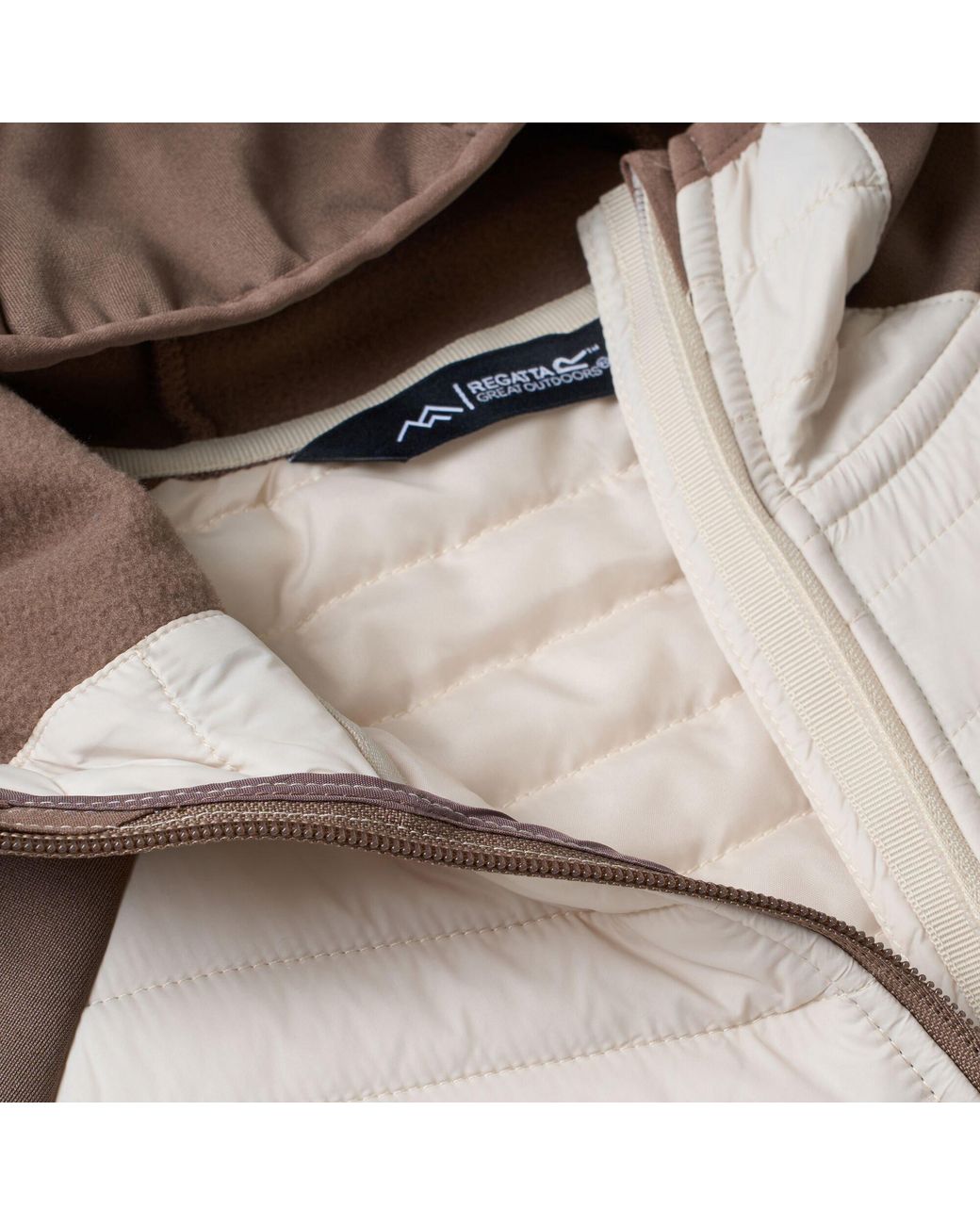 Regatta Brown Andreson Hybrid Water-Repellent Jacket