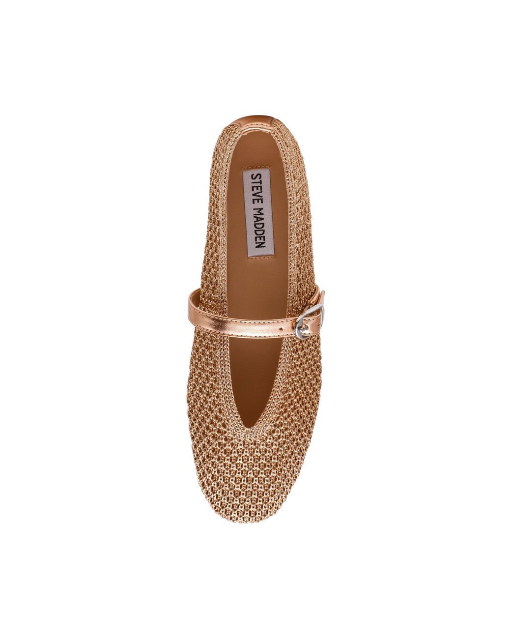 Steve Madden Brown Ballet Pumps