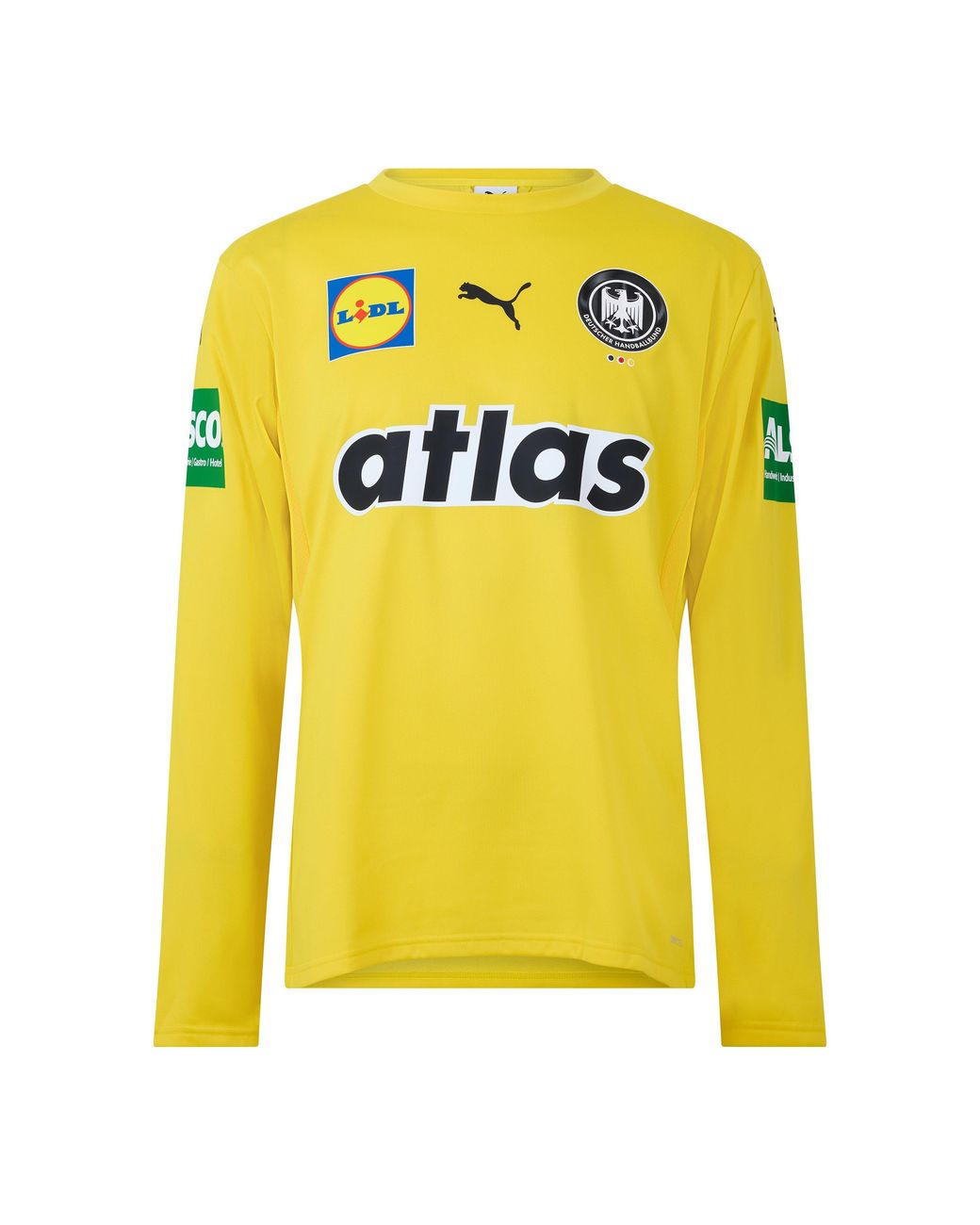 PUMA Yellow Dhb Goalkeeper Season 25 Short Sleeve Licensed Performance T-Shirt for men