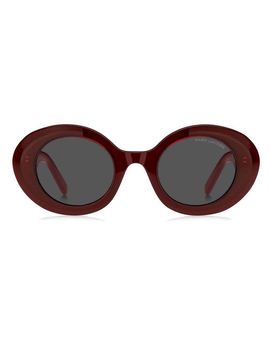 Marc Jacobs Red Round Sunglasses