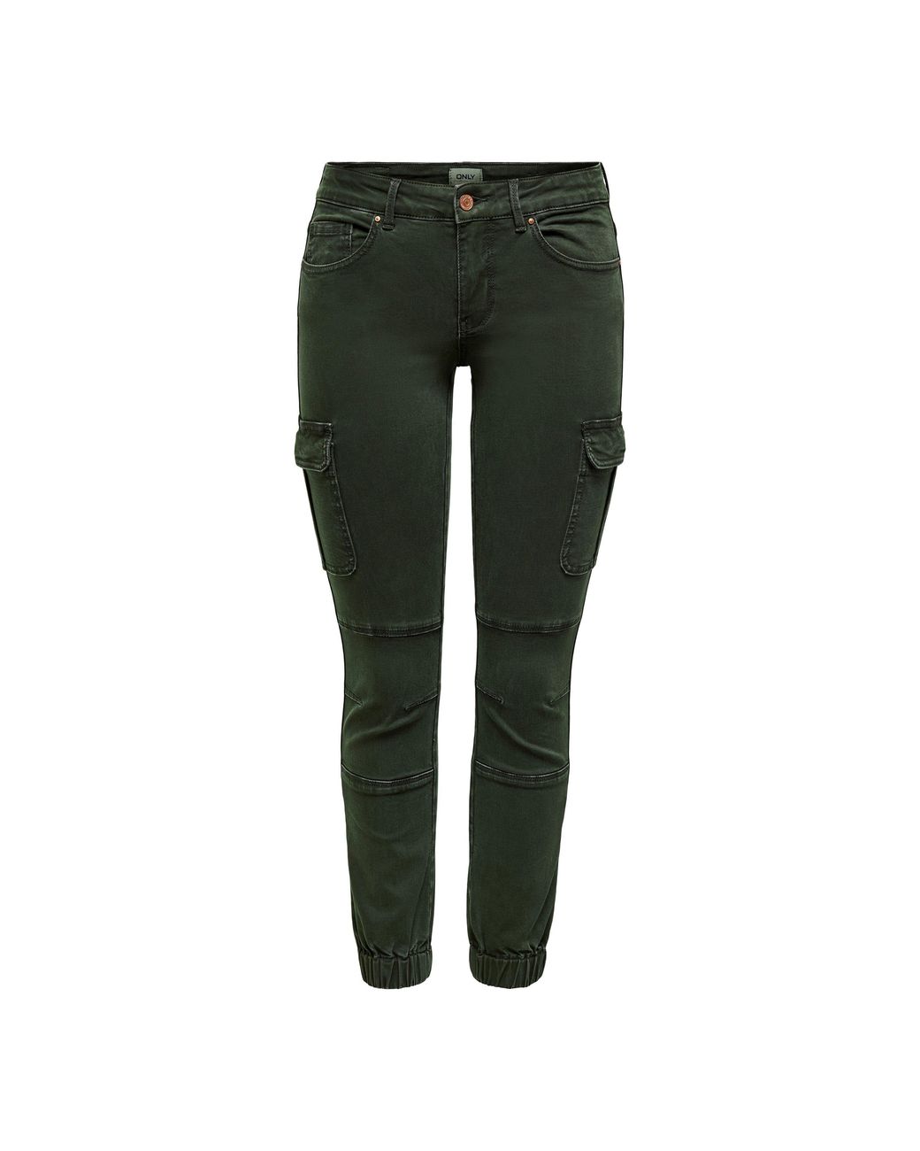 ONLY Green Cargo Trousers