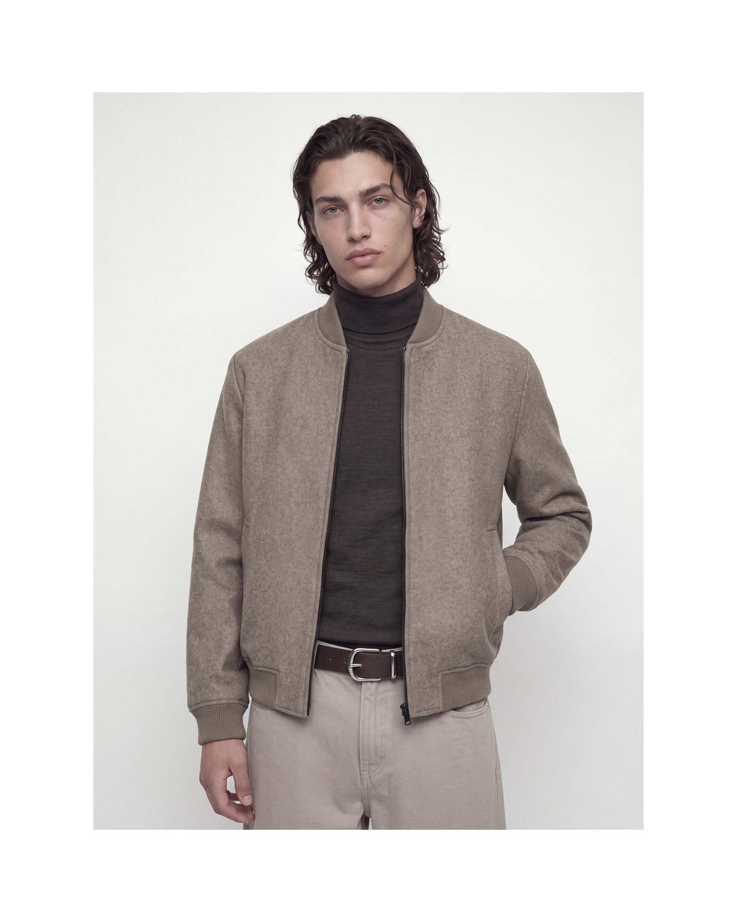 Jack & Jones Brown James Bomber Jacket for men
