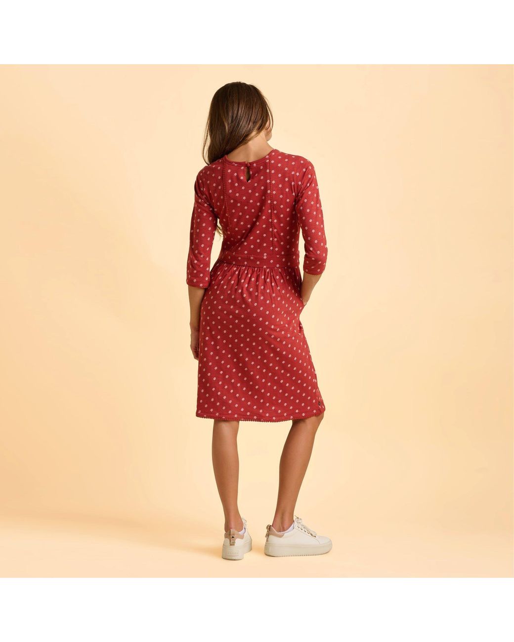 Brakeburn Freya Dress in Red | Lyst UK